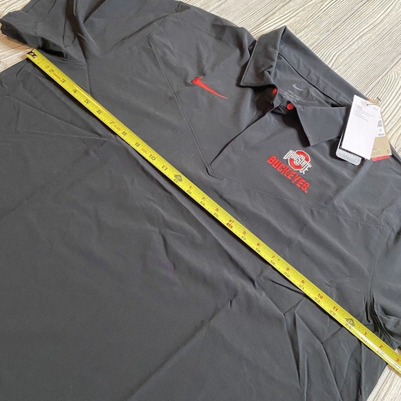 Nike Ohio State Buckeyes Logo Pullover Windshirt Men’s XXL Black DN5631-010 New - Picture 10 of 14